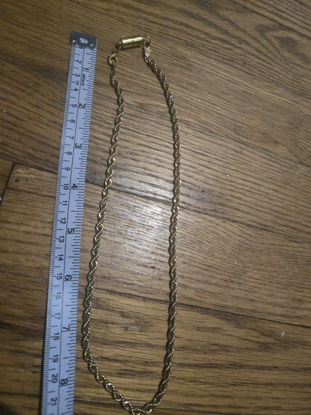Gold Rope Chain Necklace - Women Accessories